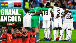 GHANA VS ANGOLA  AFCON MOROCCO 2025 QUALIFIERS [upl. by Surbeck]