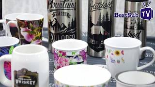 How to Sublimate Irregular Shaped Mugs with Smart Tunnel Oven [upl. by Acinemod]