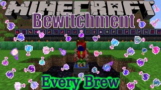 Minecraft Bewitchment Every Brew [upl. by Sihonn]