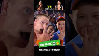 John Cena vs AJ Styles 2017  WWE Phonk Edit 💀 wwe skull phonk johncena [upl. by Chapel]