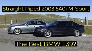 Modified 2003 BMW 540i MSport Review  The Best E39 [upl. by Dlarej122]