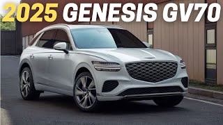 10 Things You Need To Know Before Buying The 2025 Genesis GV70 [upl. by Ettenoitna269]