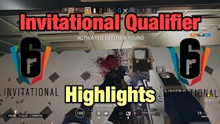 Invitational Open Qualifiers Highlights  Rainbow Six Siege [upl. by Diandre]