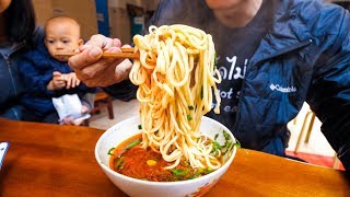 Chinese Street Food  ENTIRE BOWL ONENOODLE and Halal Beef Salad  Yunnan China Day 2 [upl. by Adrea945]