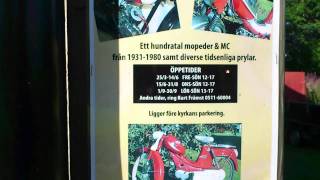 B R T C  Testar  Utflyktsmål  Moped och MC  Museum  Varnhem  Skara  110731  2touristplace [upl. by Mateya]