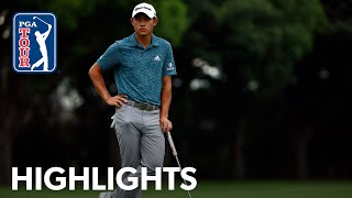 Collin Morikawa shoots 4under 66  Round 2  Charles Schwab  2021 [upl. by Winnifred]