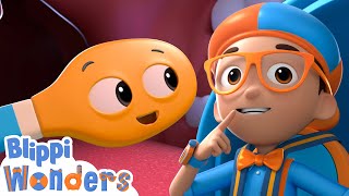 Blippi Wonders  Brushing Your Teeth  More  Blippi Animated Series  Kids Cartoon [upl. by Euqirdor]