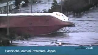 Japan earthquake 89 magnitude disater and massive tsunami March 11 2011 [upl. by Sinnaoi836]