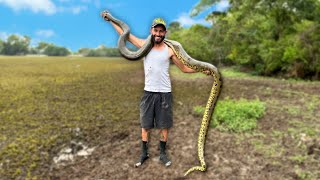 I CAUGHT THE HEAVIEST SNAKE IN THE WORLD [upl. by Linus]