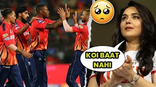 Preity Zinta EMOTIONAL Gesture After Losing Match Against RCB  RCB VS PBKS [upl. by Kelley]