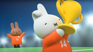 Miffy wins the Football World Cup  Miffy  Miffys Adventures Big amp Small [upl. by Enael]