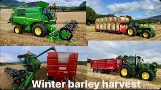 WINTER BARLEY HARVEST  A BUSY WEEK [upl. by Niu]