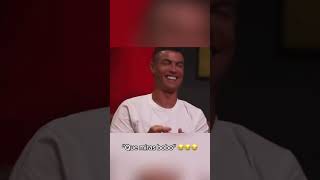 Cristiano Ronaldo said Messi’s quote 😂😂 via UR • CristianoYoutube shorts [upl. by Oimetra]