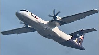 23 MINUTES PLANE SPOTTING AT RALEIGH DURHAM INTERNATIONAL AIRPORT FT ATR42600 amp ATR43200 [upl. by Darnell]