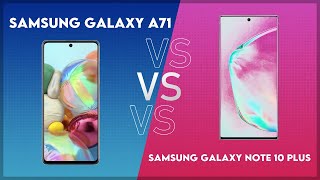 Samsung Galaxy A71 vs Samsung Galaxy Note 10 Plus Technical Comparison [upl. by Adamsun]