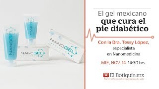 EnVivo El gel mexicano que cura el pie diabético con Tessy López creadora del gel [upl. by Changaris]