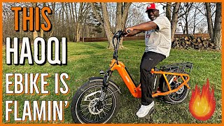 Haoqi Camel Electric Cargo Bike  Ride and Review [upl. by Aerona]