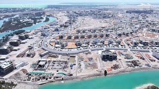 Jubail Island Development Progress  MAY 2024 [upl. by Odiug52]