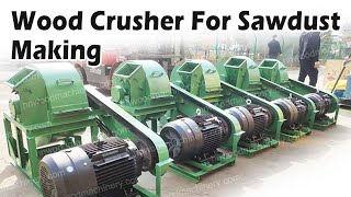 Unleash the Power of Wood Wood Crusher For Sawdust Makingwood woodmachine woodworking crusher [upl. by Farrington441]