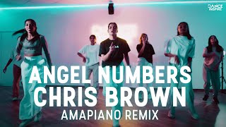 Angel Numbers Amapiano Remix  Chris Brown  2024  DenathiPussegoda Choreography [upl. by Inatirb]