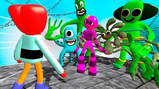 New Hoart vs Rainbow Friends vs 3D SANIC CLONES MEMES In Garrys Mod [upl. by Llerrad408]