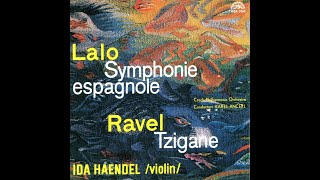 Lalo Symphonie Espagnole in D minor Op 21  Ida Haendel Karel Ančerl Czech Philharmonic Orch [upl. by Nylg]