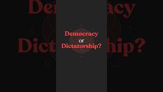 Democracy or Dictatorship democracy dictatorship leadership [upl. by Akcinehs335]