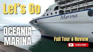 Oceania Marina Full Tour  Post Refit  Cinematic Review [upl. by Zetnom]