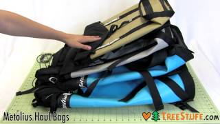 Metolius Haul Bag Size Comparison  Treestuffcom 360 View [upl. by Immac]