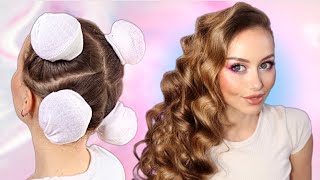 SOCKS CURLS 20 version 🔥🤯😍 КУДРИ на НОСКИ  НОВЫЙ СПОСОБ [upl. by Reppep536]