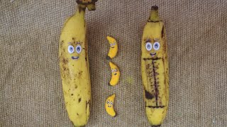 The Birth of three baby in a banana  Csection fruit Surgery [upl. by Barthold]