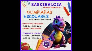 VIDEO OLIMPIADAS ESCOLARES 2024 [upl. by Tiff636]