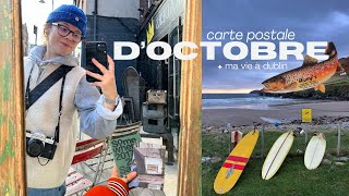 carte postale doctobre  dublin surf trip lecture et de lart [upl. by Iznekcam]