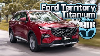 2023 Ford Territory review Base Titanium variant tested  Top Gear Philippines [upl. by Yvel]