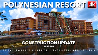 Disney World Polynesian DVC construction update [upl. by Znerol]