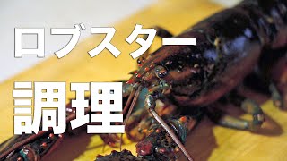 ロブスター（オマール海老）を調理してみたよ。前編 Lobster recipe [upl. by Meredith]