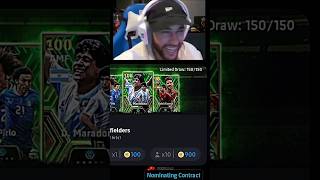 Neymar national midfielder pack opening reaction 💔🥺 efootball efootball2024 pesmobile shorts [upl. by Nyladnarb]