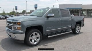 2014 Chevrolet Silverado LTZ Crew Cab Start Up Exhaust and In Depth Review [upl. by Tutankhamen]