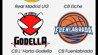 U14M CB HORTA GODELLA vs CB FUENLABRADA Torneo Infantil masc Future Stars La Roda 2024 [upl. by Nnaear]