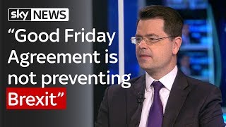 James Brokenshire Two proposals to secure a frictionless border [upl. by Einnol]