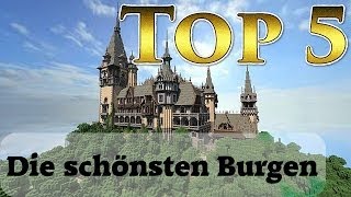 Top 5  Die schönsten Burgen [upl. by Bauske3]