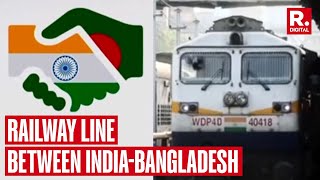 AgartalaAkhaura Railway Link to Strengthen IndiaBangladesh Ties Says Tripura CM Manik Saha [upl. by Narad]