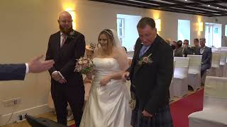 The Courtyard Gretna Hall Hotel Elopement wedding venue [upl. by Puritan]