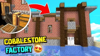 Big Cobblestone Generator Factory with Create Mod in Minecraft Hardcore 2 [upl. by Juliano]