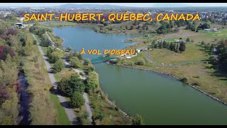 Fly by Drone  SaintHubert Longueuil Quebec Canada 3 octobre 2023 [upl. by Ybreh42]