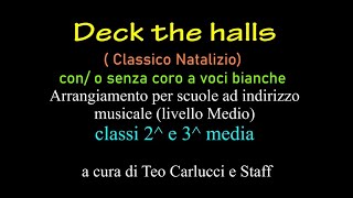 Deck the halls  Orchestra Scuola Media [upl. by Aneloaup778]