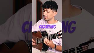 Crawling in my skin… 💜 linkinpark guitar chitarra crawling fingerstyle fingerstyleguitar tab [upl. by Nileak]