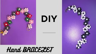 DIY Daisy Bracelet  stepbystep easy to make [upl. by Rehnberg]