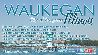 20241104 City of Waukegan City Council Meeting [upl. by Delogu]