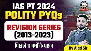 UPSC Prelims Previous Year Question  IAS 10 Year Polity PYQ in Hindi  PYQ Series  Nirman IAS L2 [upl. by Nessej]